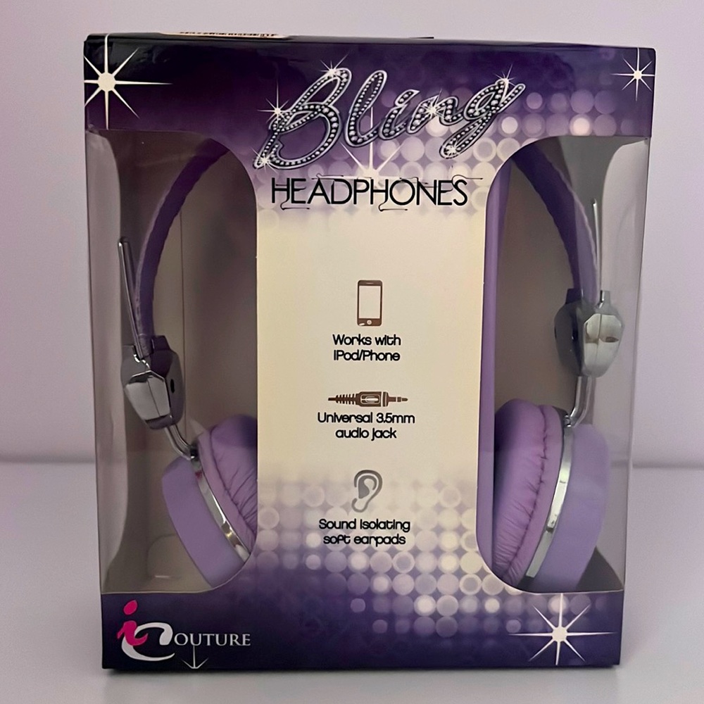 ICouture Bling Headphones